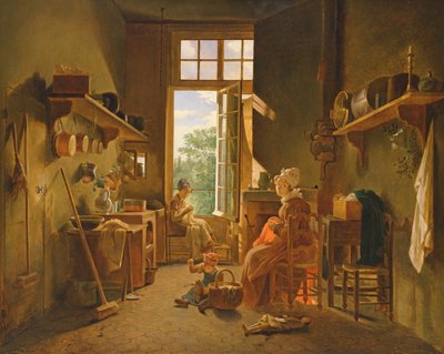 Kücheninterieur, 1815 von Michel Martin Drolling
